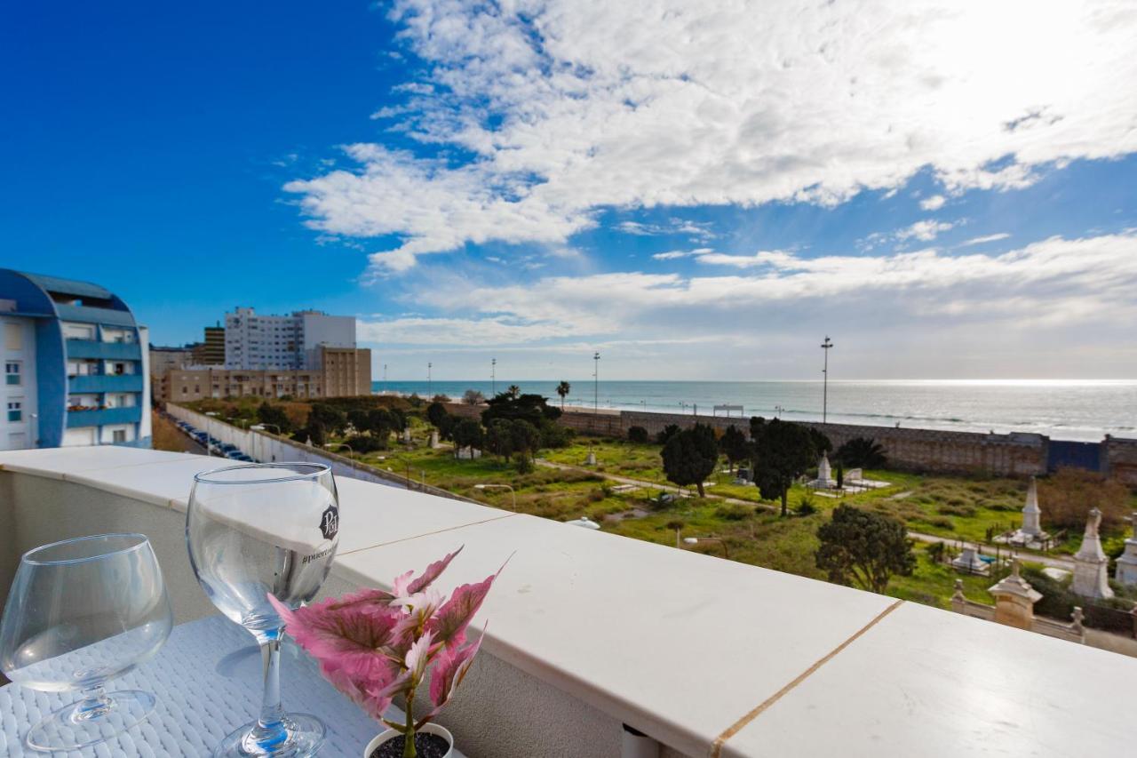 Poseidon Beach Apartment & Parking By Cadiz4Rentals Exteriör bild