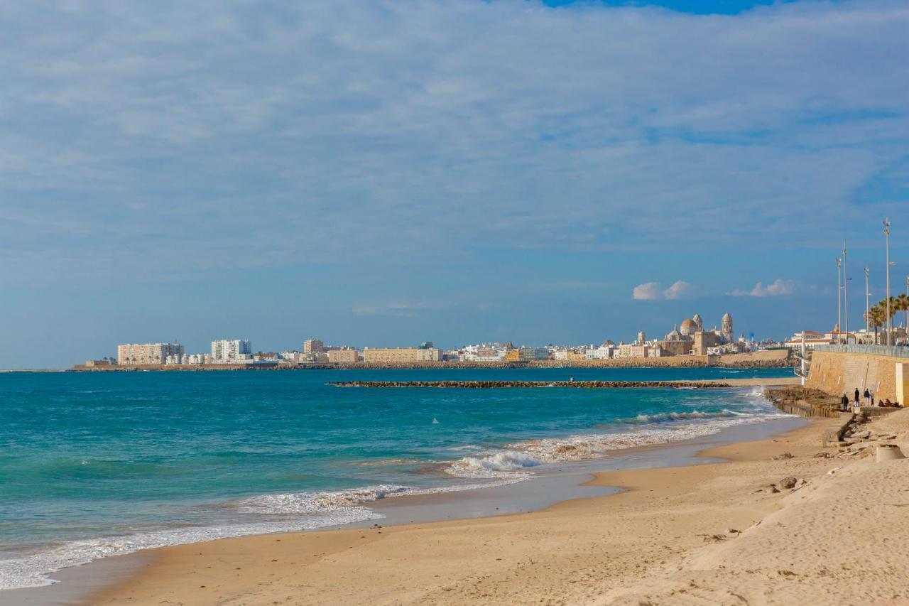 Poseidon Beach Apartment & Parking By Cadiz4Rentals Exteriör bild