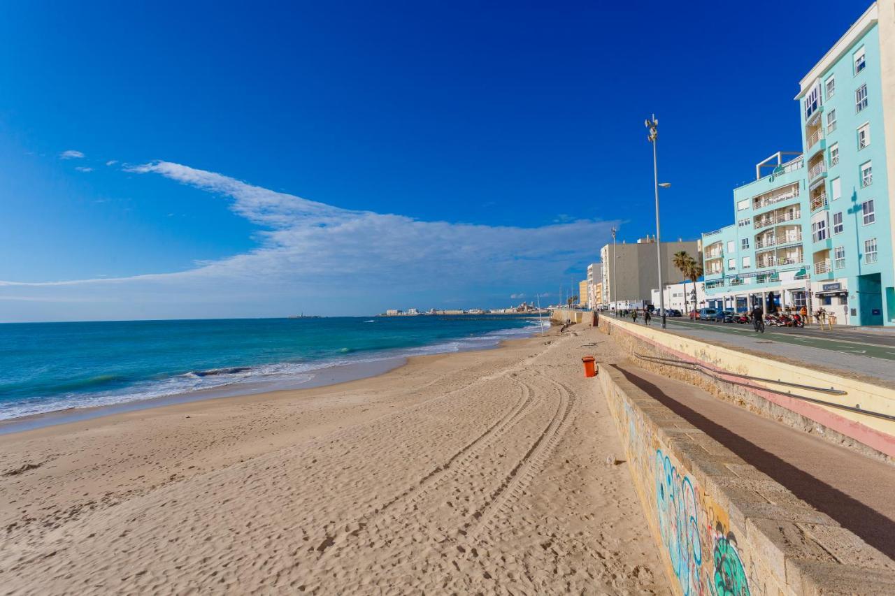 Poseidon Beach Apartment & Parking By Cadiz4Rentals Exteriör bild